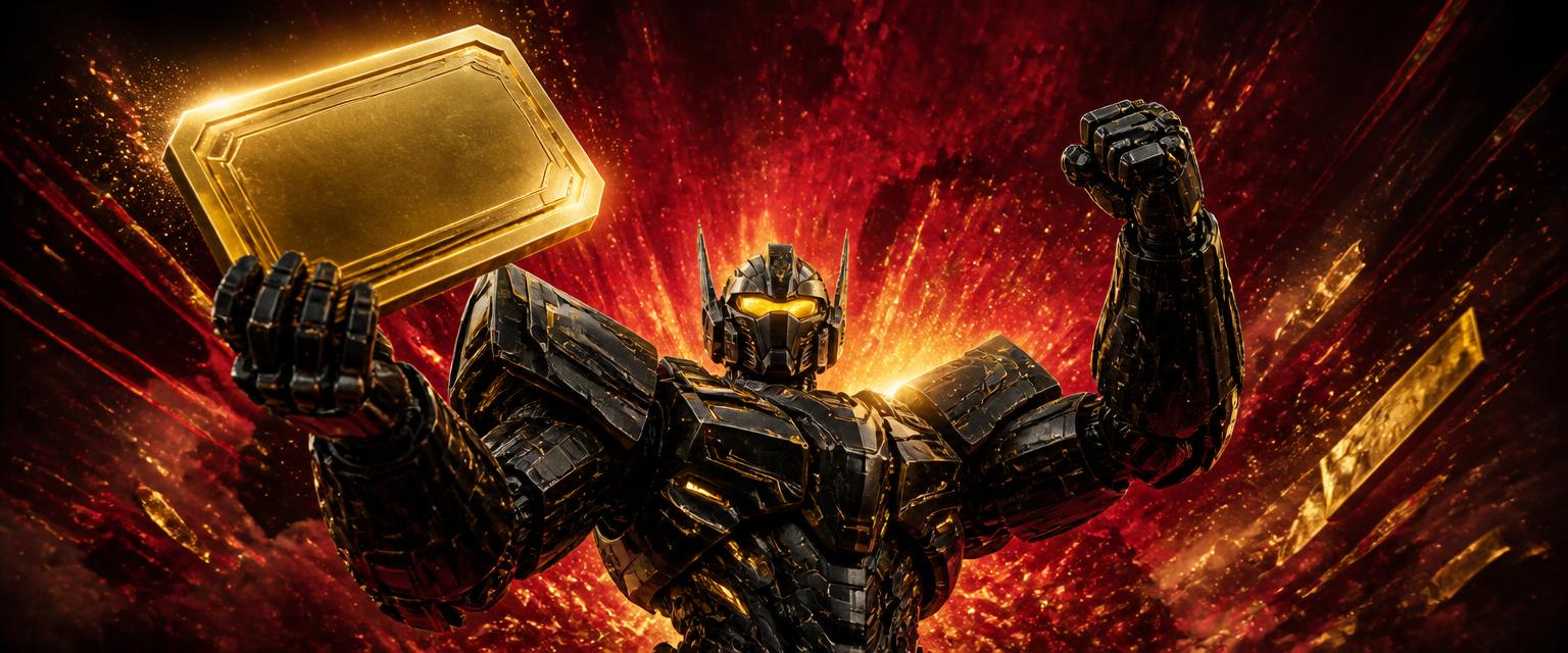 Robot mecha announces cashback promo